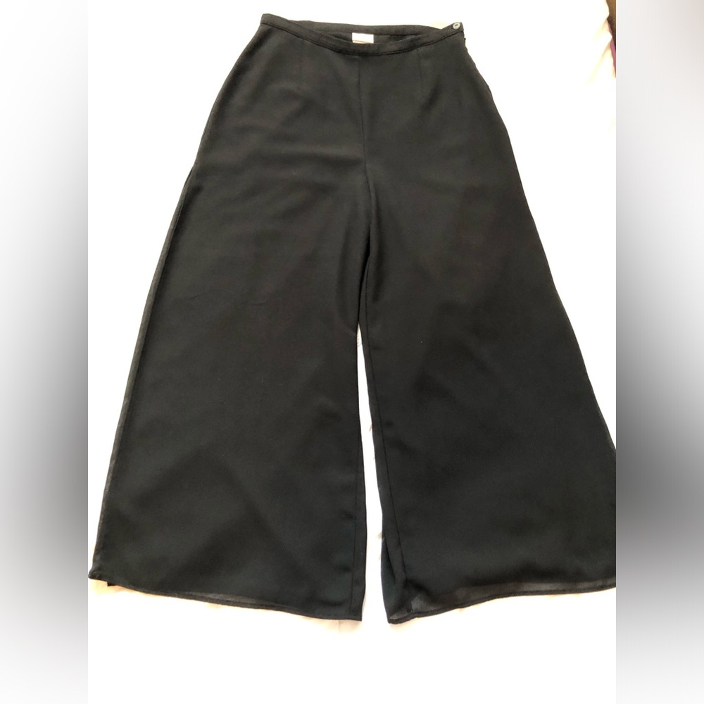 Cleo Palazzo Pants. Size 12 petite.
 Black. Worn once